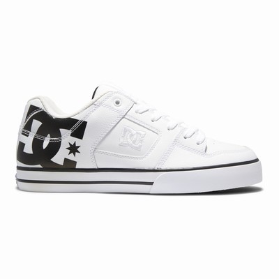 DC Pure Men's Black/White Sneakers Australia Online CIS-158